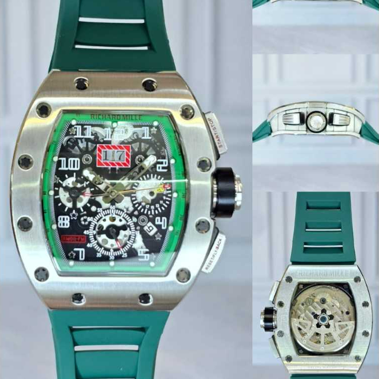 JAM TANGAN PRIA RM 11-01 Travis Scott Quality Super Automatic Movement