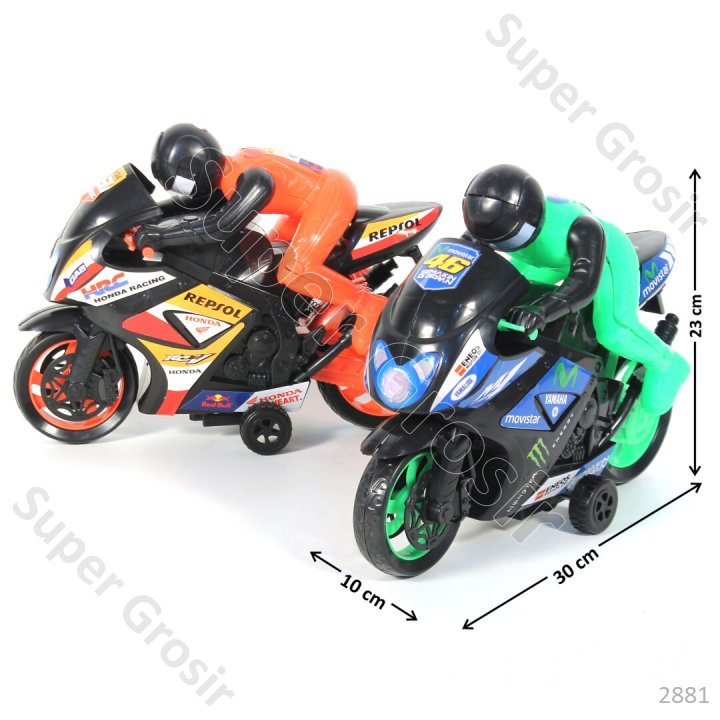 Mainan Anak Mainan Sepeda Motor GP + Orang