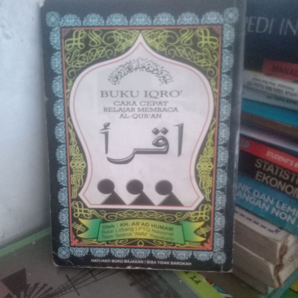 buku Iqro cara cepat membaca Alquran