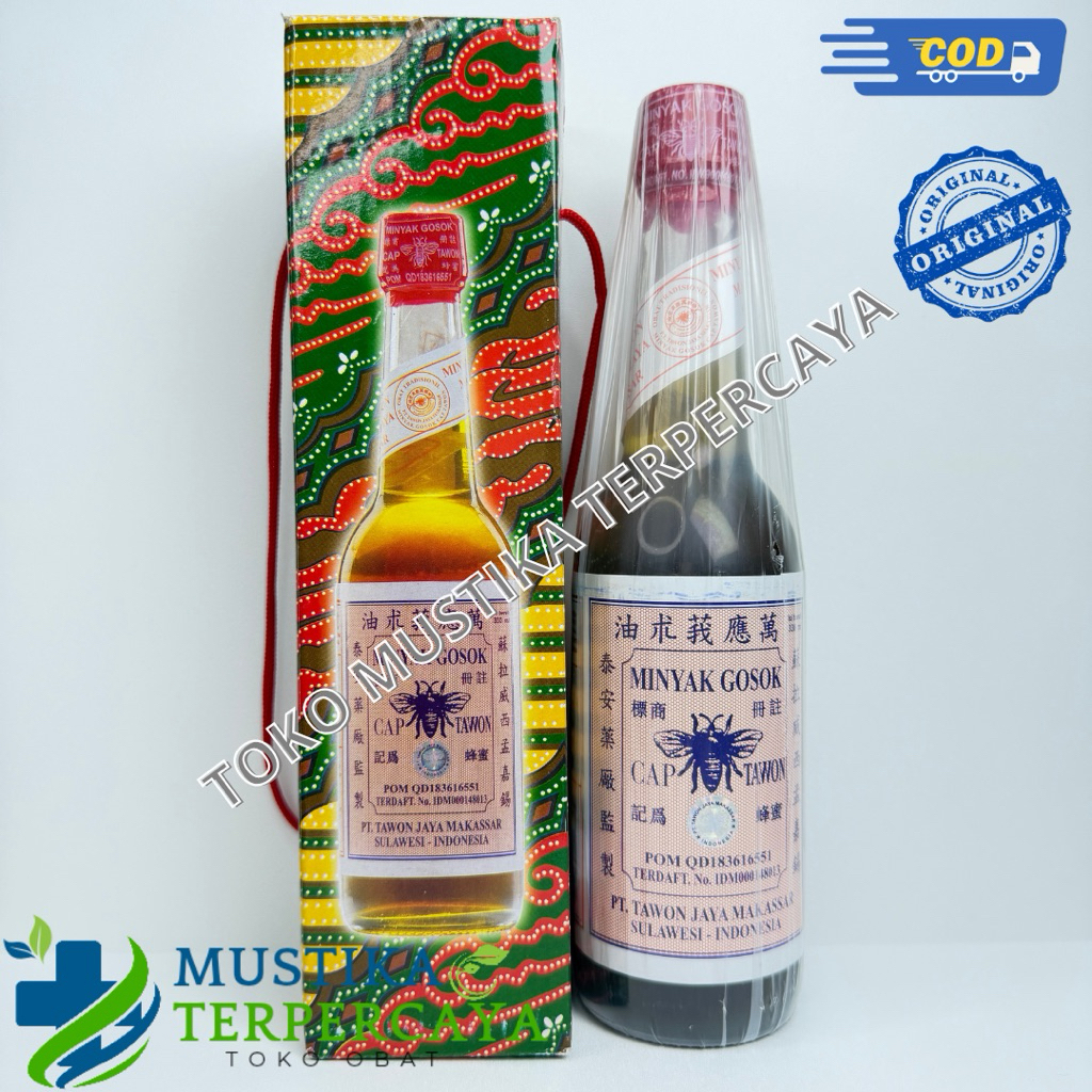 Minyak Gosok Cap Tawon - Tutup Merah