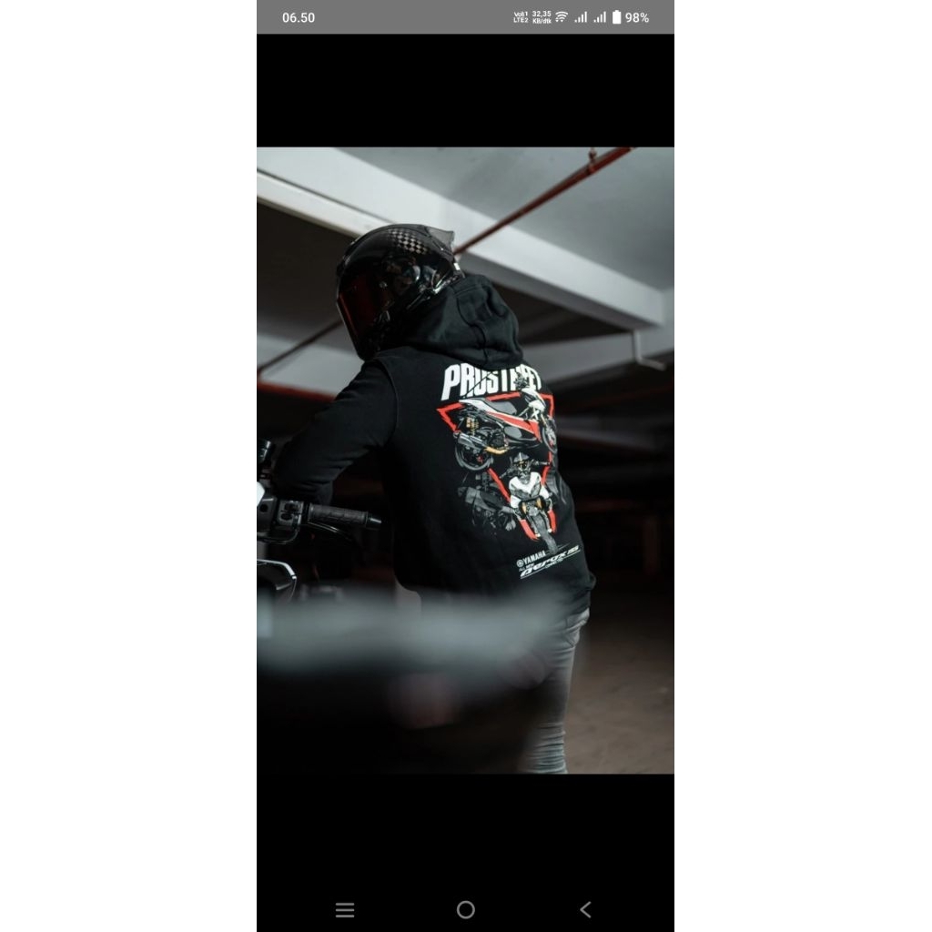 HOODIE PROSTREET AEROX YAMAHA XXXL