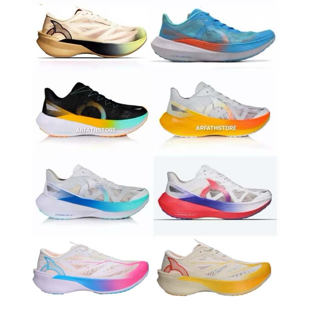SEPATU ORTUSEIGHT RUNNING HYPERGLIDE 4.0 SE - HYPERGLIDE 3.1 - HYPERGLIDE 3.0 - HYPERGLIDE 1.4 100% 