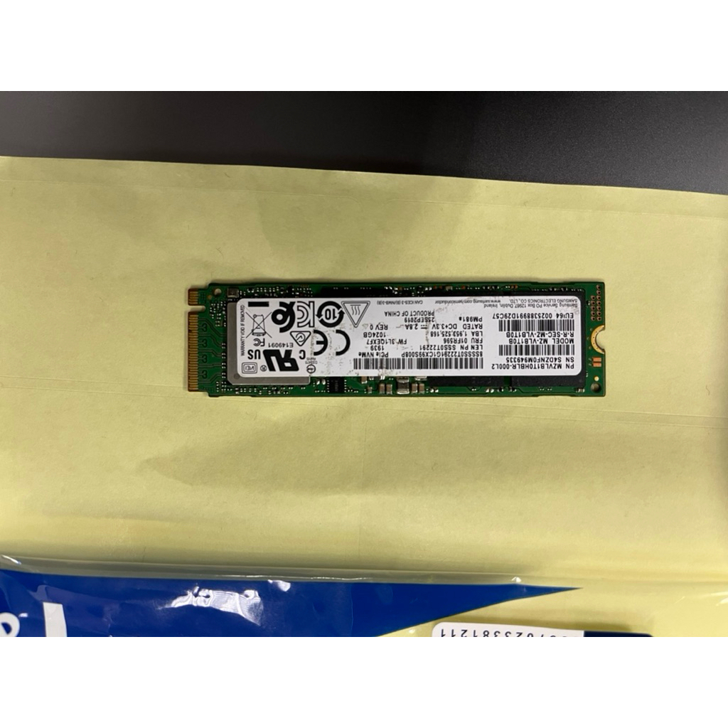 NVME Samsung Second health 99%