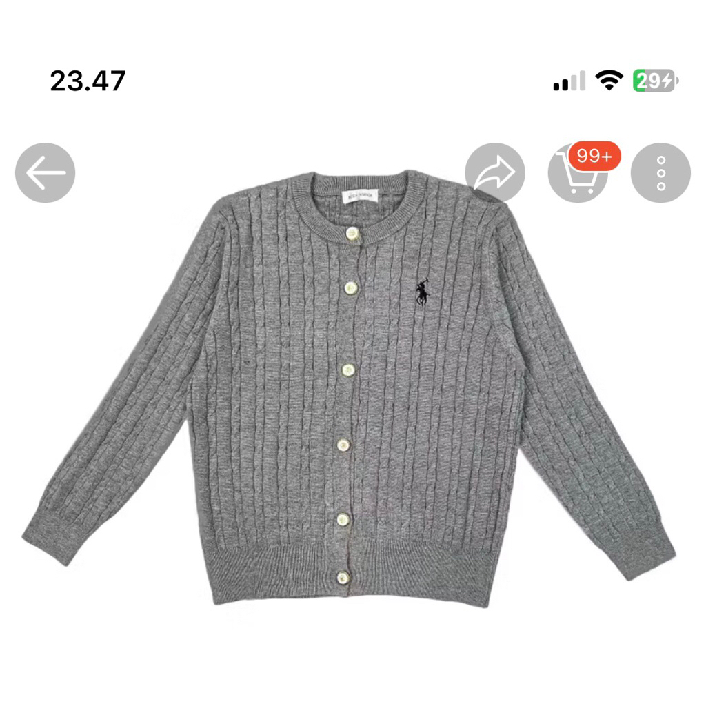 cardigan polo