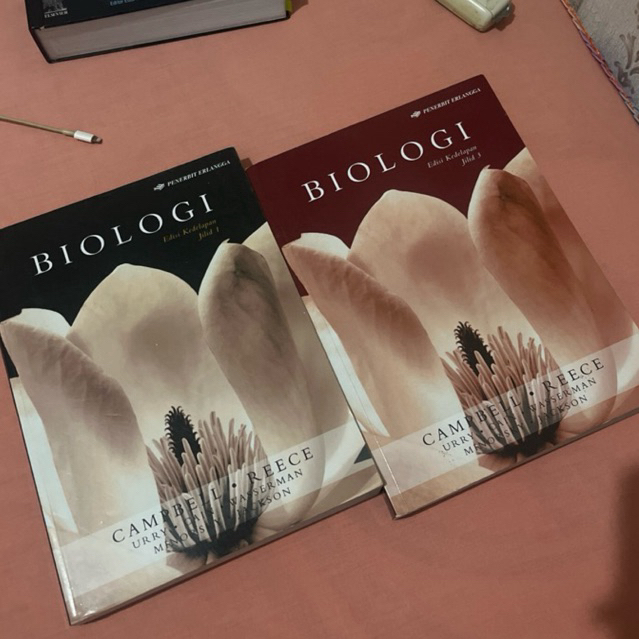 BUKU BIOLOGI CAMPBELL EDISI KEDELAPAN JILID 1, 2, 3 ORI