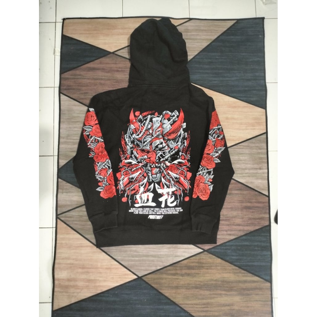 Hoodie Blood Flower V2