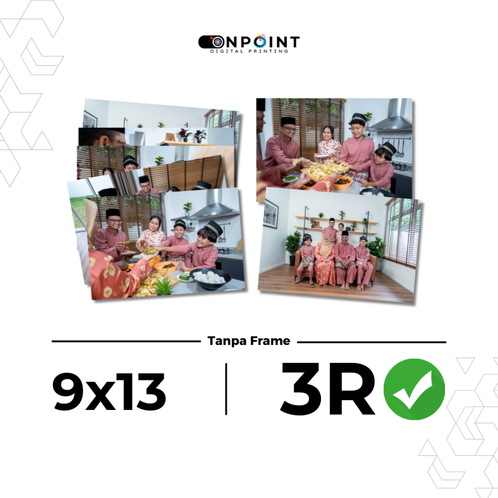 Cetak Foto 3R Premium Glossy Doff Matte Cetak Foto Lab Kualitas Professional