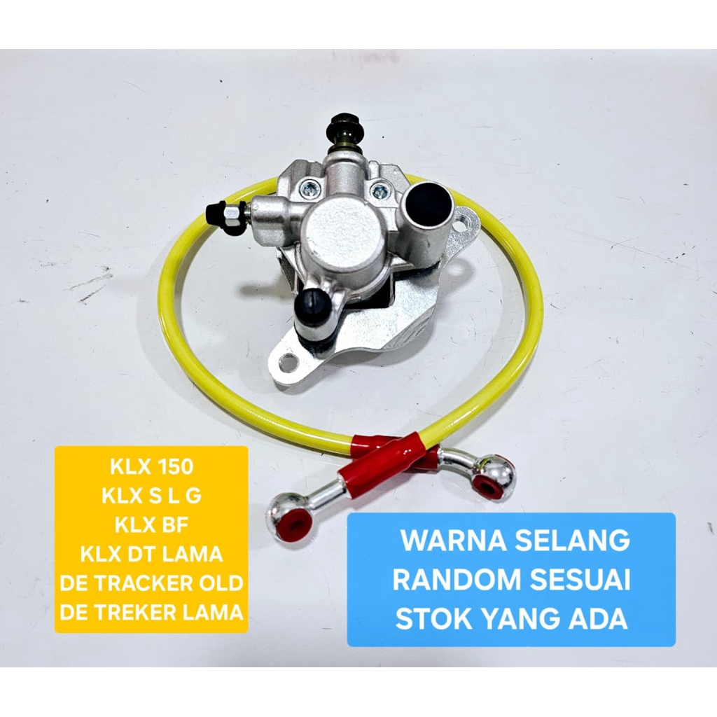 KALIPER CAKRAM BELAKANG PALA BABI KLX 150 KLX S L G KLX BF KLX DT LAMA DE TRACKER TREKER LAMA SET KA