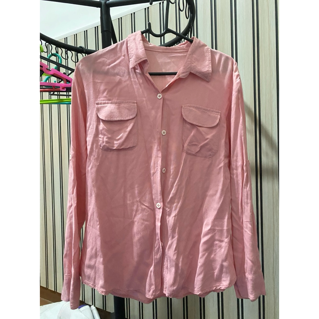 Preloved Kemeja Pink