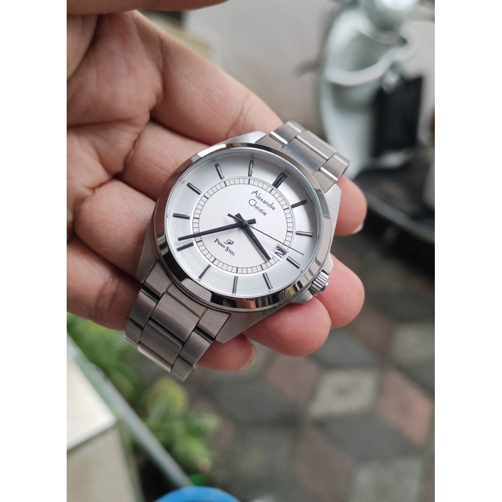 jam tangan original Alexandre Christie pria second bekas preloved