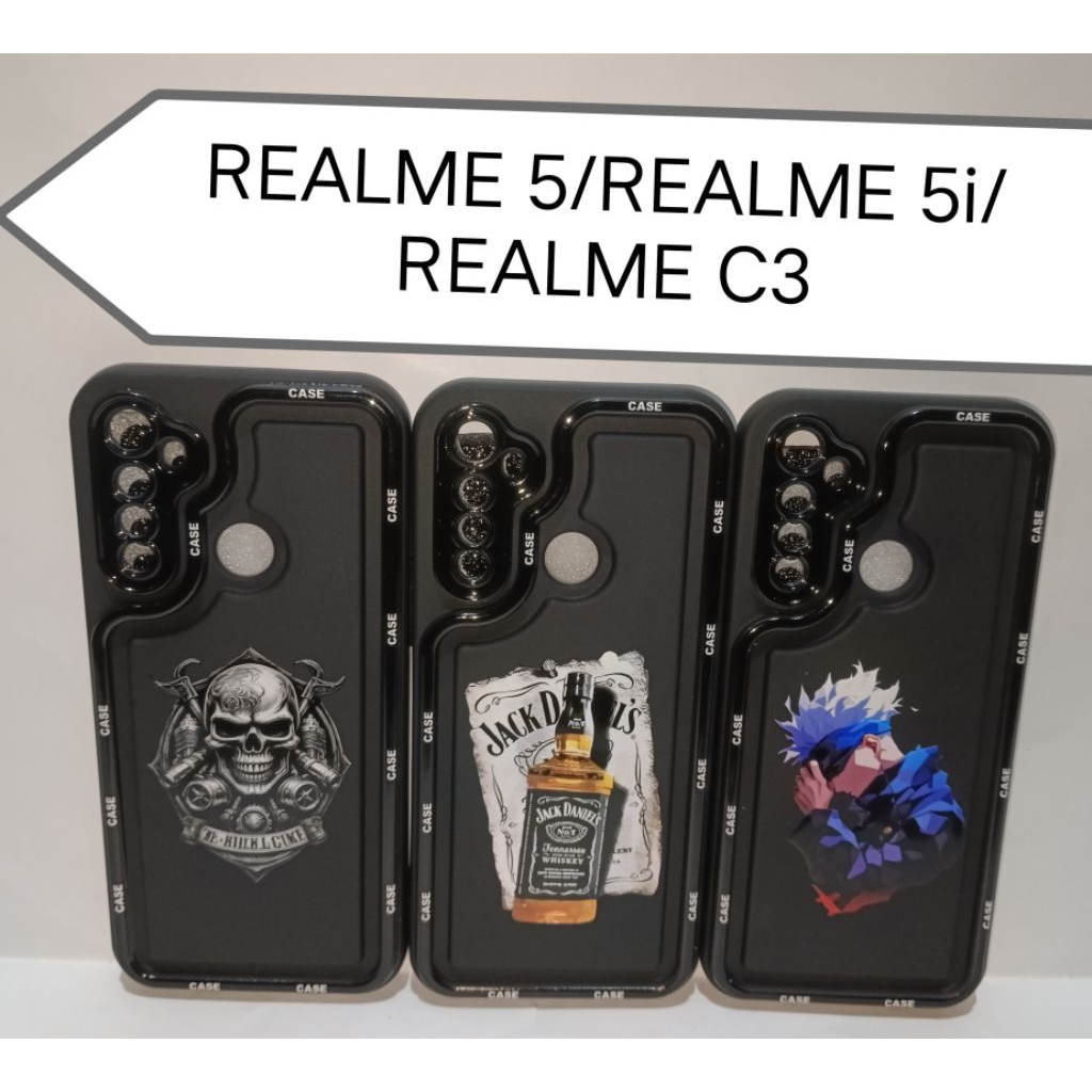 SOFTCASE GAMBAR ANIMASI COWOK TERBARU REALME 5/5i ATAU REALME C3