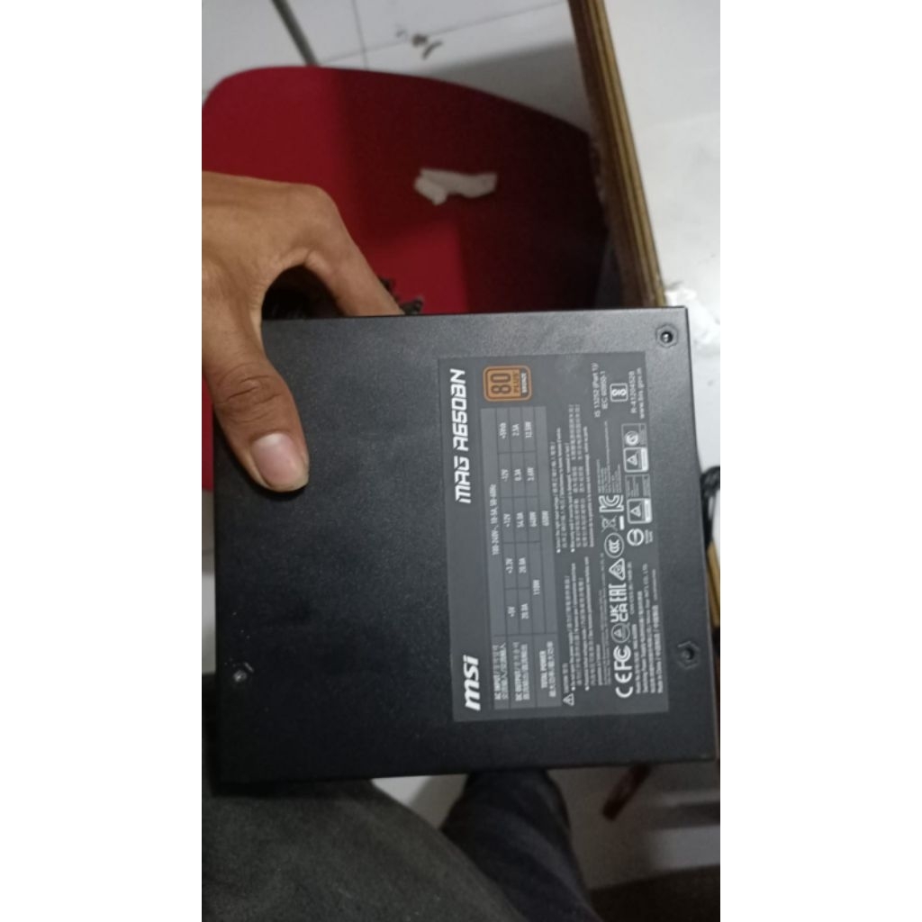 PSU 650W 80 PLUS  / PSU 550W 80 PLUS