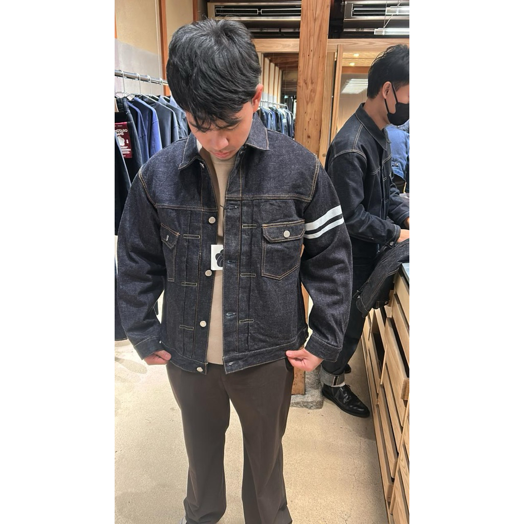 MOMOTARO JAKET DENIM KLASIK