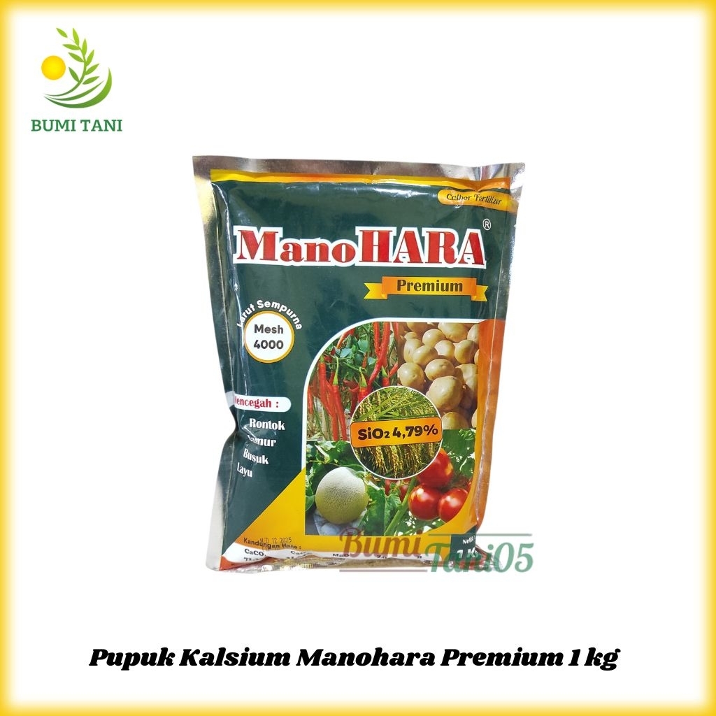 Manohara Premium 1Kg Pupuk Kalsium Silika Mesh 4000