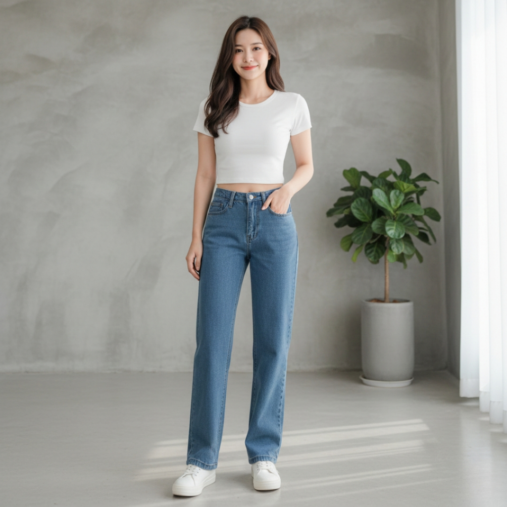 Celana Levis Wanita Kekinian | Celana Jeans Wanita Highwaist | 1020 LS JEANS | BAYLE