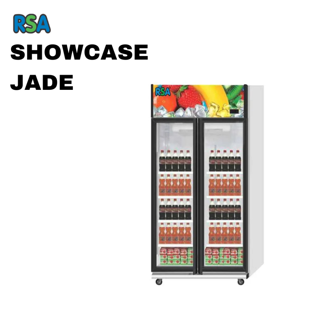 RSA Showcase JADE Showcase Cooler No Frost LED