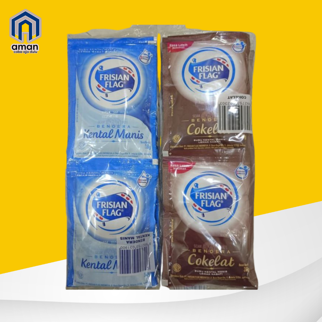 Frisian Flag Susu Kental Manis Sachet 1 karton
