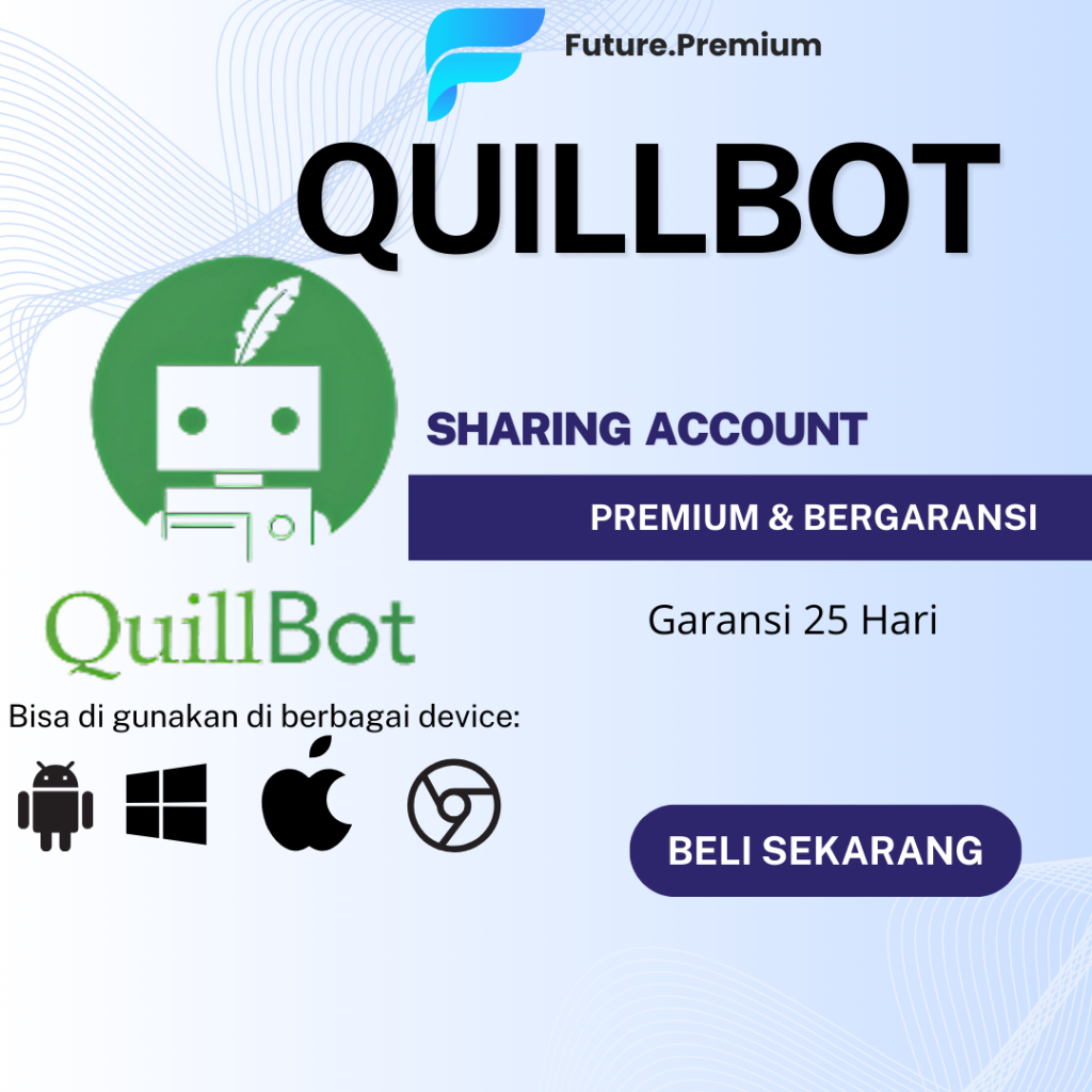 Quillbot Premium Software Parafrase Inggris dan indonesia untuk Mahasiswa - LIFETIME ACC0UNT Garansi