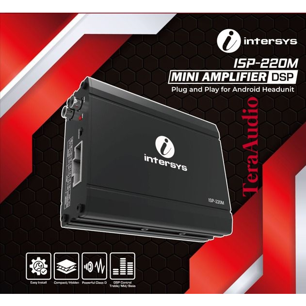 DSP INTERSYS ISP 220M MINI BOOSTER/AMPLIFIER INTERSYS ISP 220M