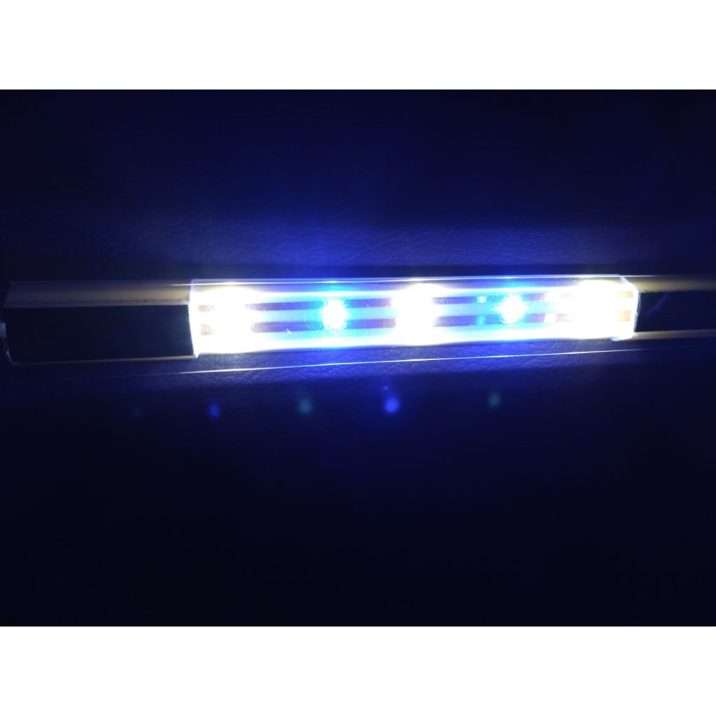 lampu aquarium murah putih biru kecil
