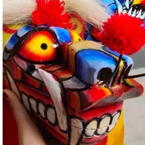 Barongan Kendal Caplokan Anak Kayu Reog Ponorogo Mainan Tradisional