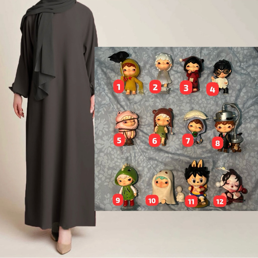 ABAYA - KOLPRI HIRONO SKULLPANDA