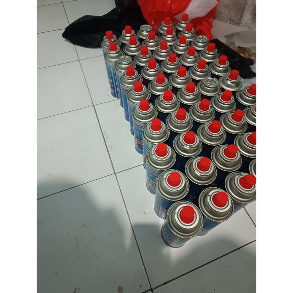 kaleng gas kosong hi cook ex restoran