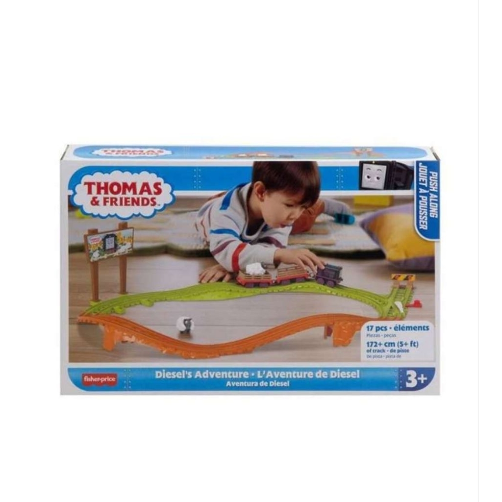 Thomas and Friends Push Along Whiff Recycling Run