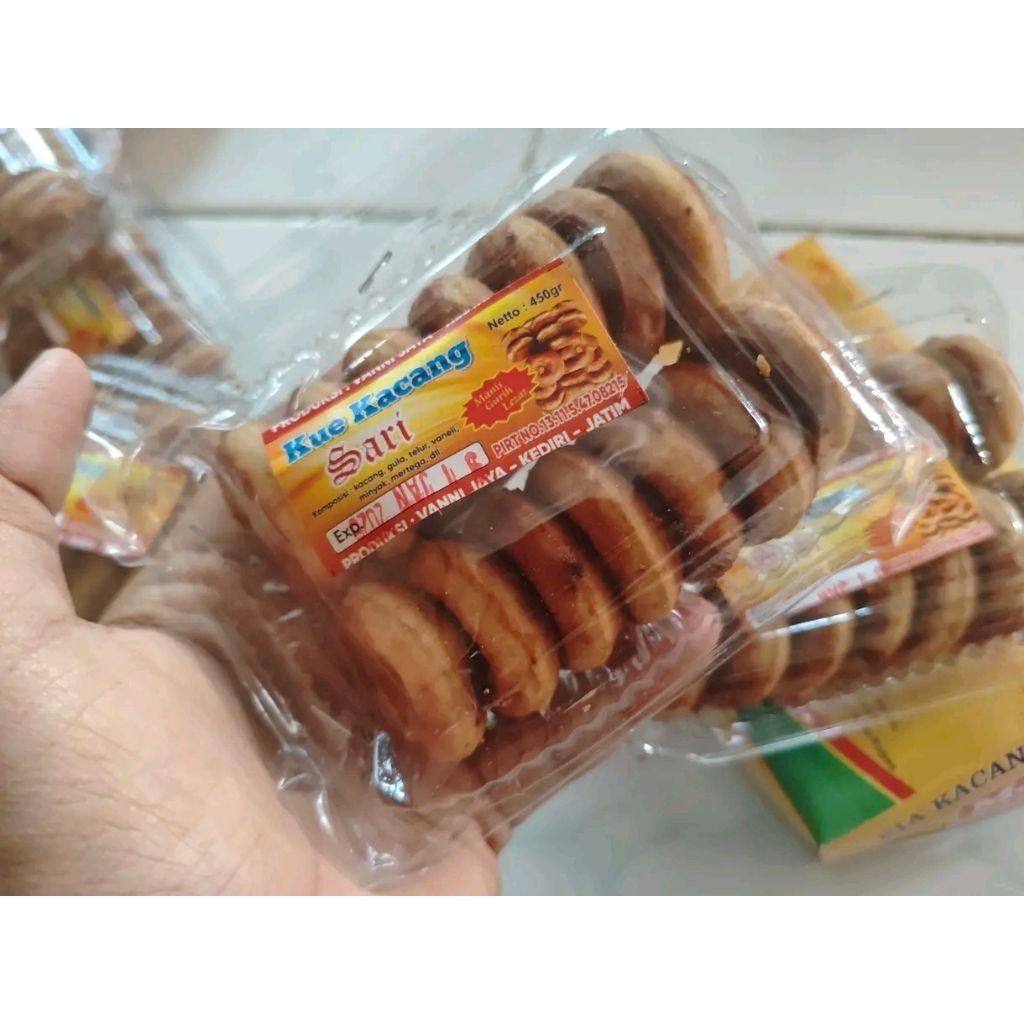 Roti kacang tidar sari isi 14 renyah