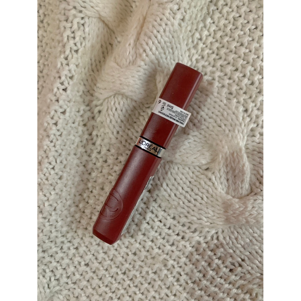 [Preloved] L’Oreal Paris Infallible Matte Resistance Liquid Lipstick for 16H Long Lasting Matte Lips