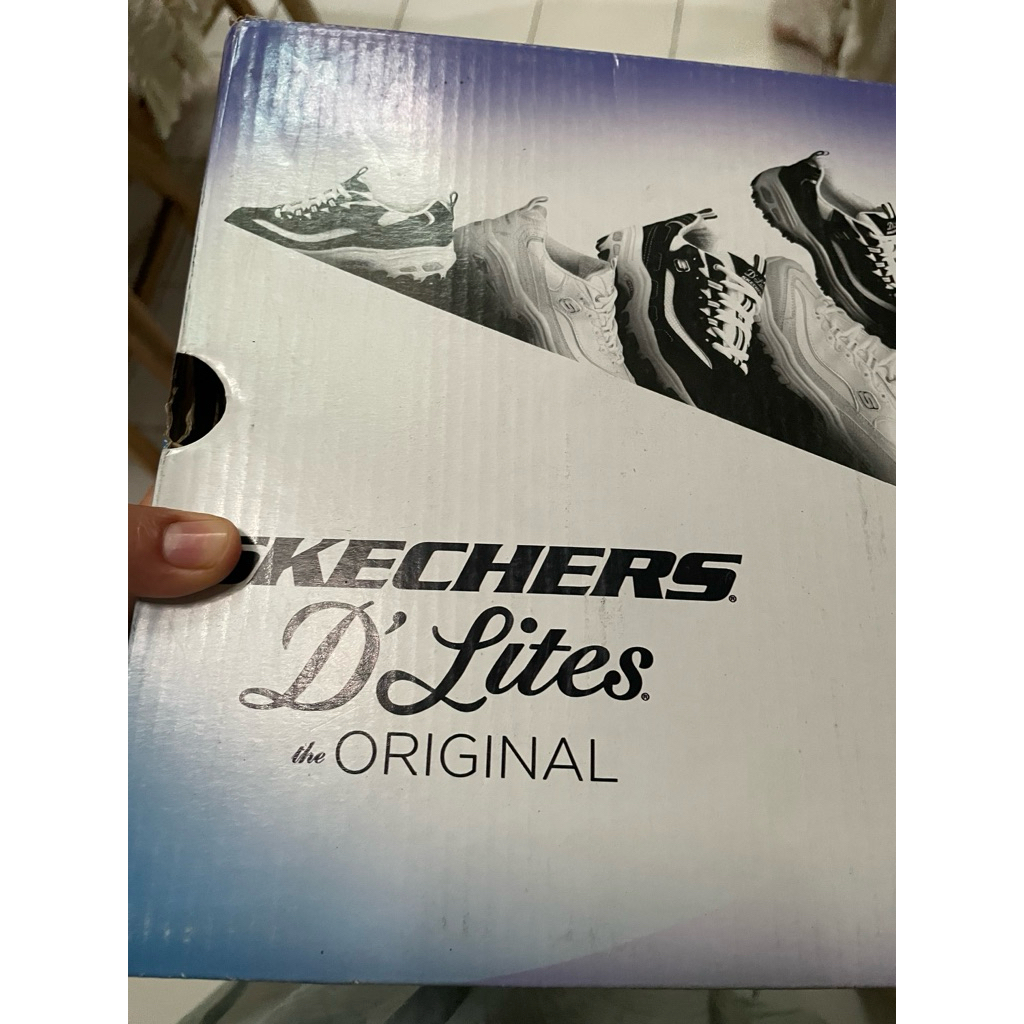 preloved skechers d’lites, size 40