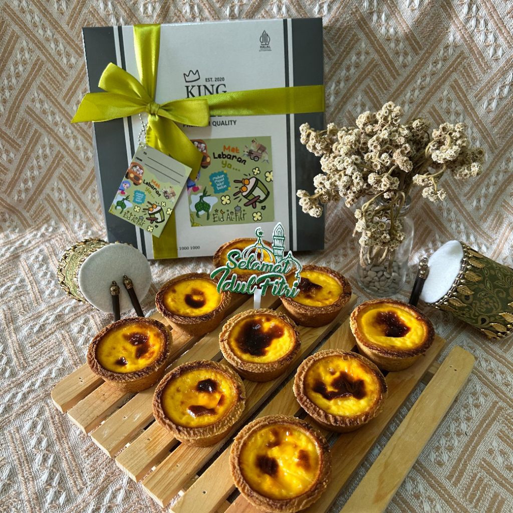 Hampers idul fitri king egg tart lebaran ramadhan