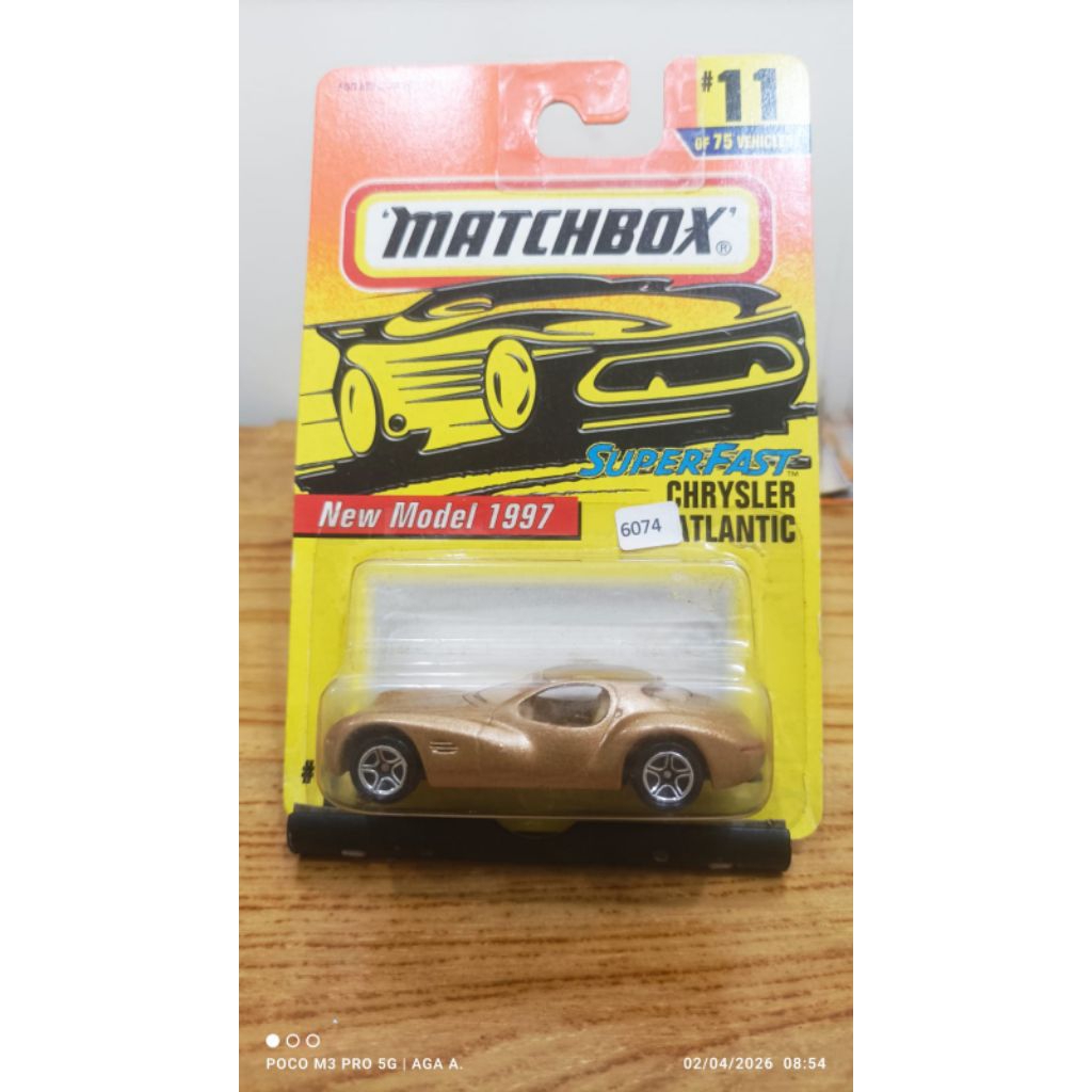 Matchbox 1996 Superfast Chrysler Atlantic