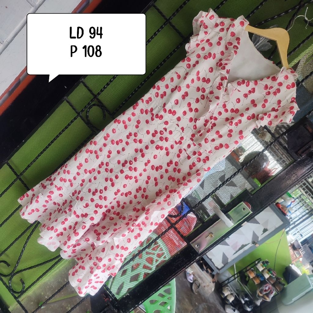 Dress Gaun Pesta Jalan Formal Santai Ld 90
