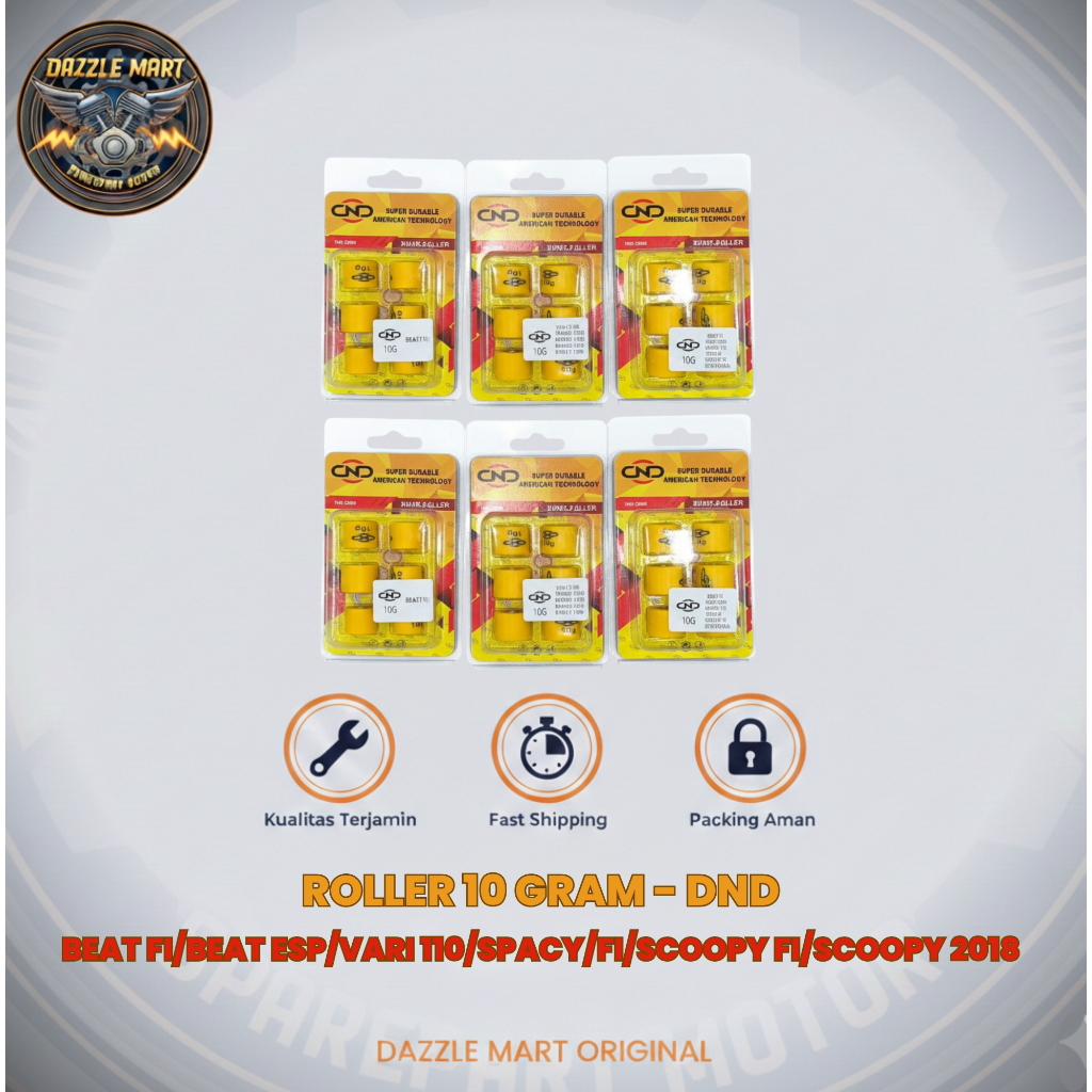 ROLLER 10G  BEAT FI/BEAT ESP/VARI 110/SPACY/FI/SCOOPY FI/SCOOPY 2018 - DND