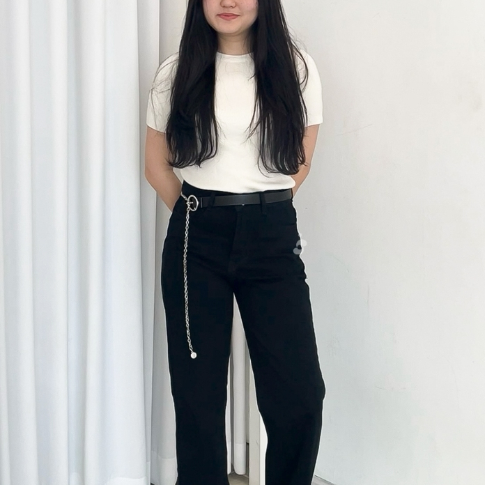 Shenelin - Ikat Pinggang Wanita Belt Adjustable Rantai Silver Gold Cantik Style Belt Oval Rantai Lux