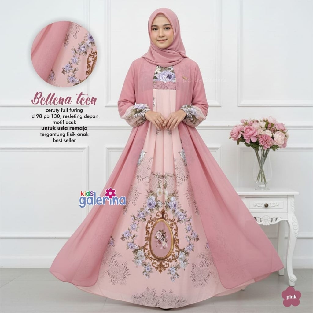 BELLENA TEEN | DRESS REMAJA ORIGINAL BY SAGA GALERINA