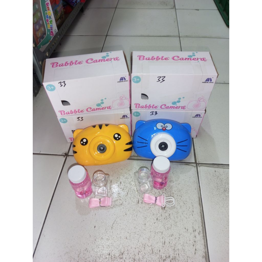 Mainan Anak Camera Bubble Gun Baterai 628
