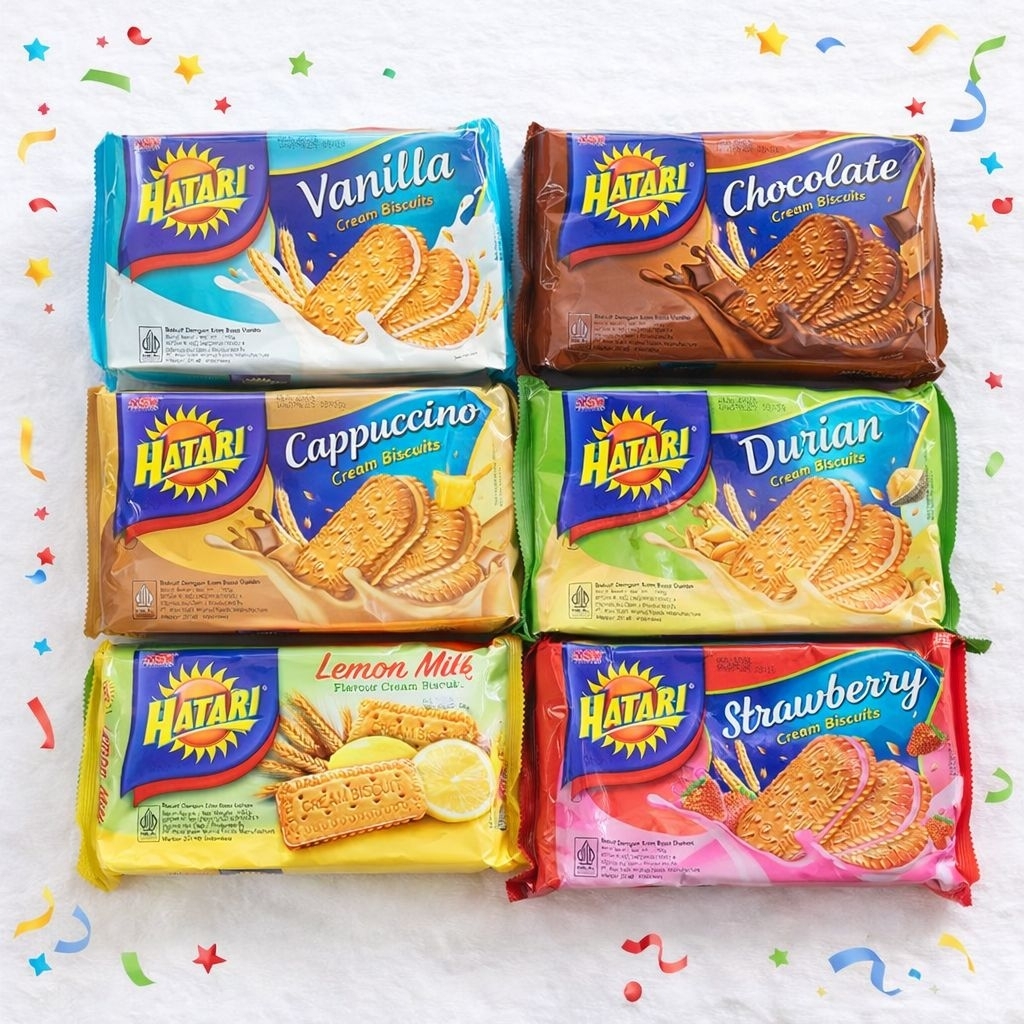 Biskuit Hatari Cocopuff Chocolate Berat 170 Gr