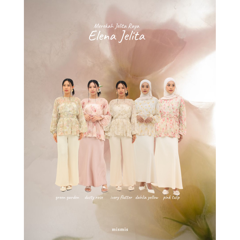 MISMIS - Elena Jelita blouse | Merekah Jelita Raya | blouse | atasan wanita