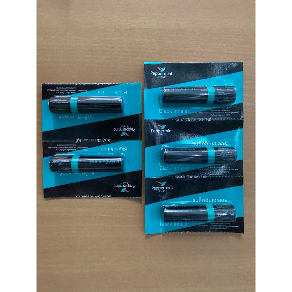 Black Inhaler thailand (peppermint Field black Inhaler)