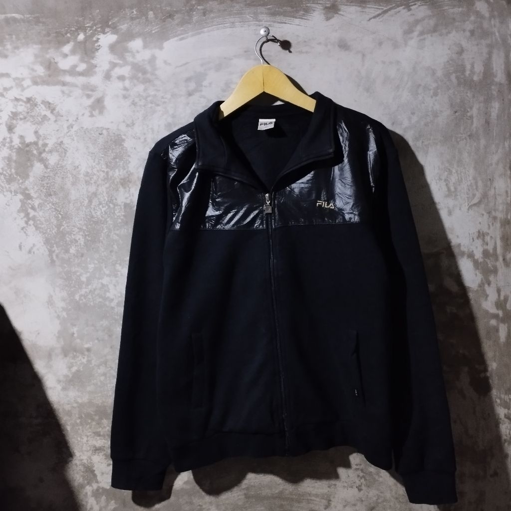Tracktop Pria Fila Black
