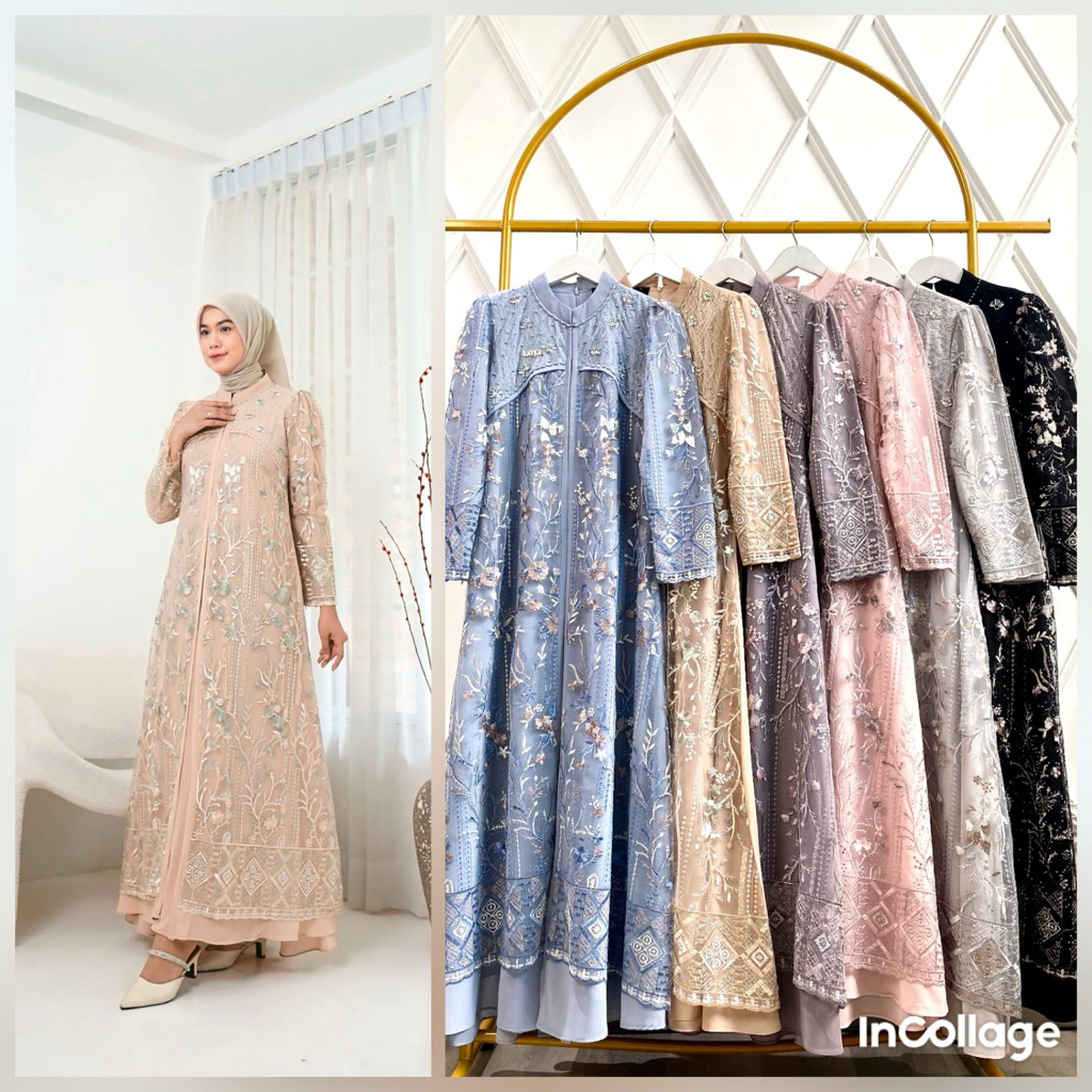 NADINE DRESS GAMIS PREMIUM BY LAYKA