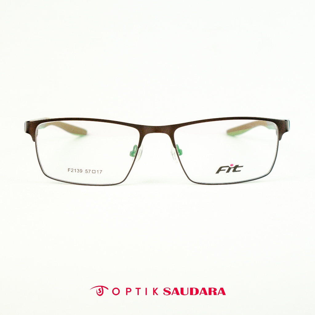Optik Saudara - Kacamata Pria Model Kotak Fashionable F F2139 C4 57