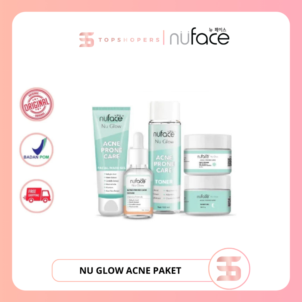 NUFACE NU GLOW ACNE PAKET