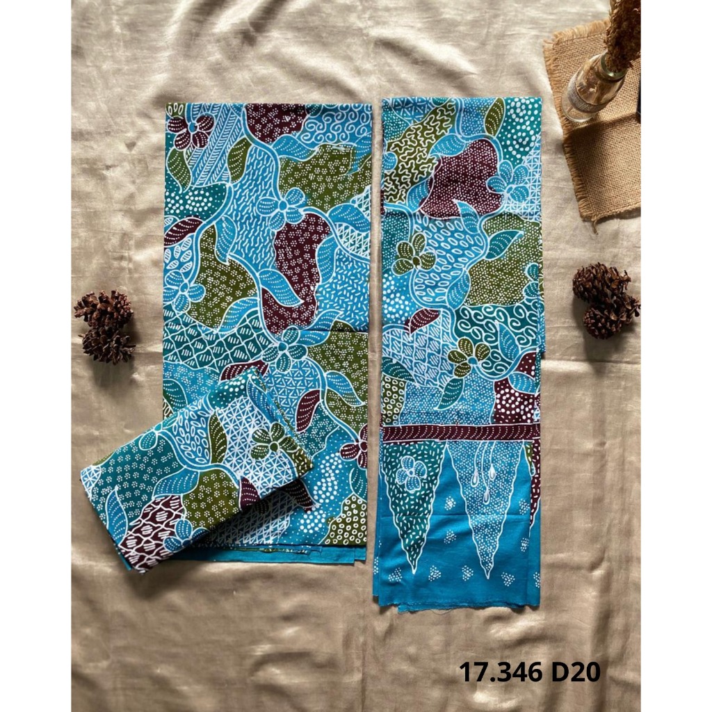 Batik Tulis Asli Madura -Sarimbit (2 Kain +1 selendang) -New Arrivals -17.346