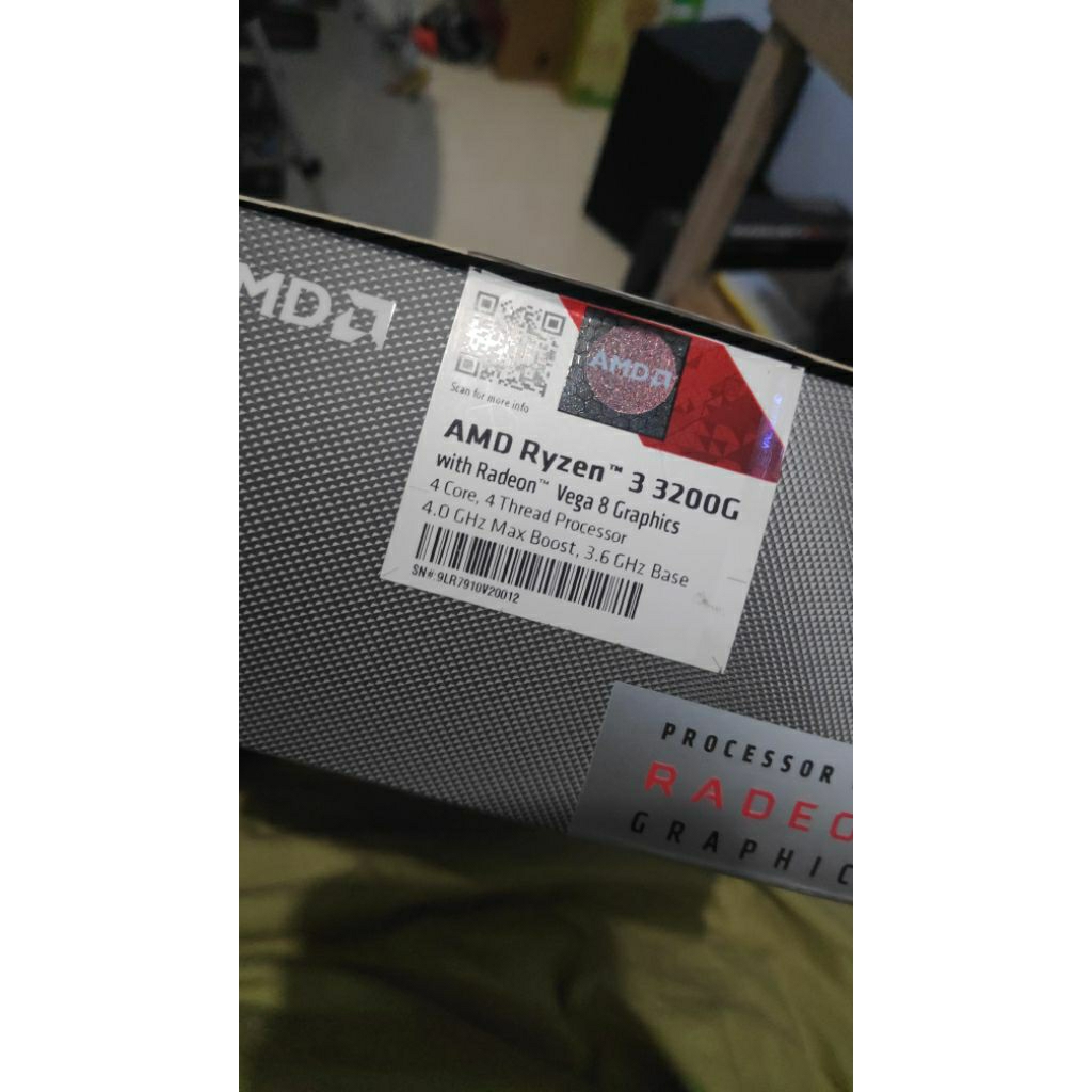 ryzen 3 3200g fullset second