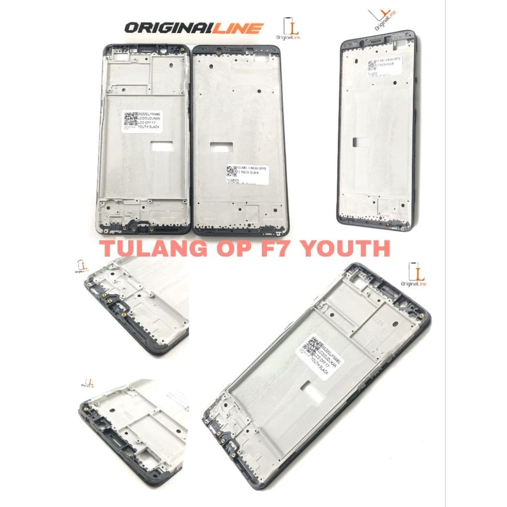 MIDDLE FRAME OPPO F7 YOUTH / DUDUKAN / TULANG TENGAH LCD