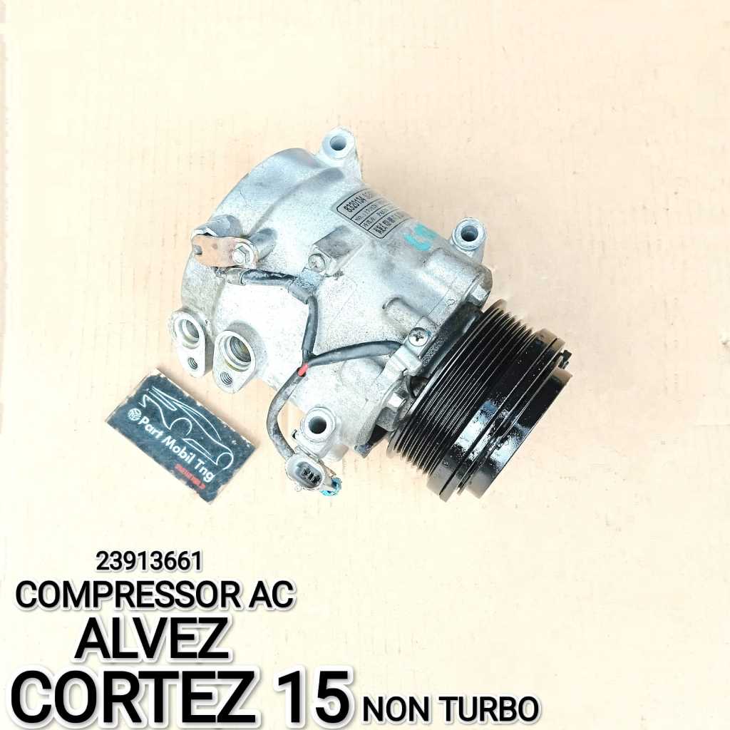 Kompresor Compresor Ac Wuling Alvez = Cortez 15 1500cc Non Turbo 23913661 Copotan