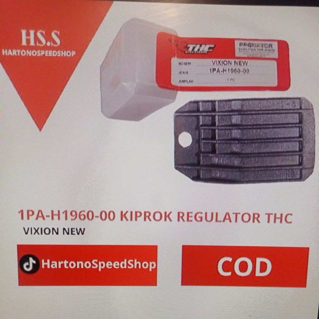 1PA-H1960-00 KIPROK REGULATOR VIXION NEW RTHC ORIGINAL
